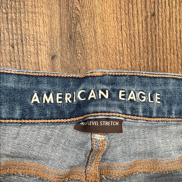 American Eagle Outfitters Blue Flare Jeans - Picture 7 of 12